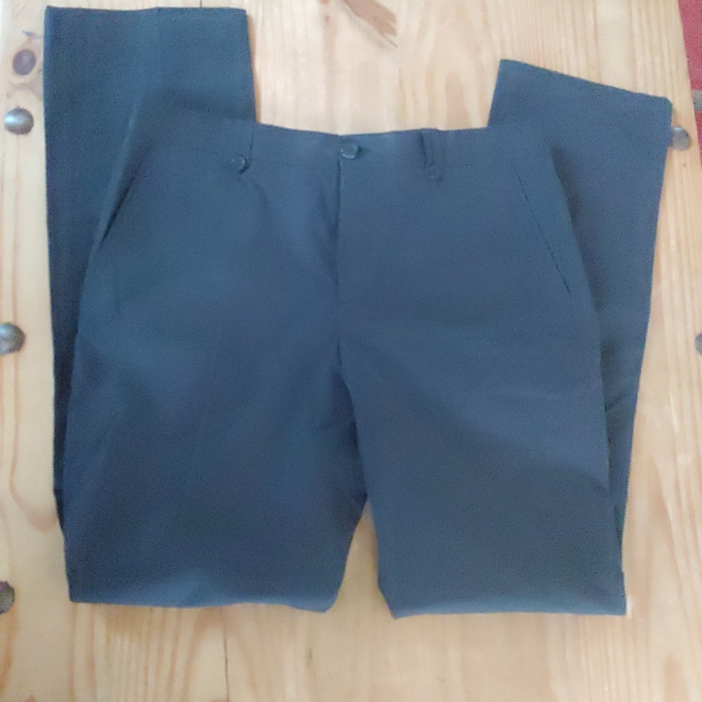 Mens Jack Jones Elite Suit Pants, SLIM Fit, Black